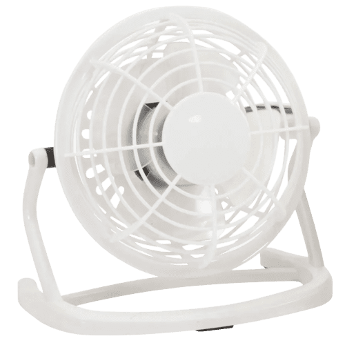 Personalised Fan In White