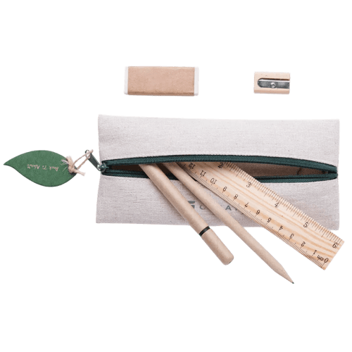 Eco-Friendly Personalised Pencil Case Set