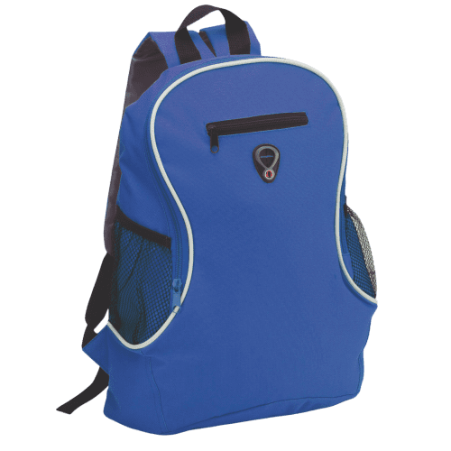 Branded Sports Bag In Blue