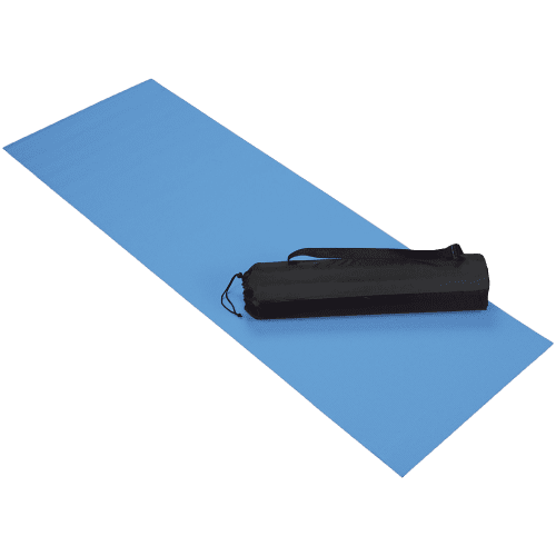 Promotional Yoga Mats in Blue Printed with your Company Logo from Total Merchandise