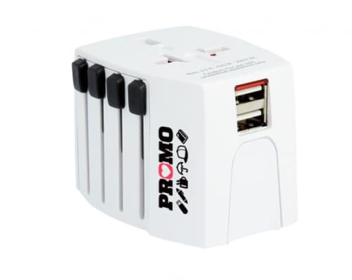 Skross MUV USB Branded Travel Adaptors