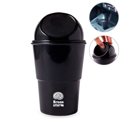 Branded Car Cup Holder Wastebasket