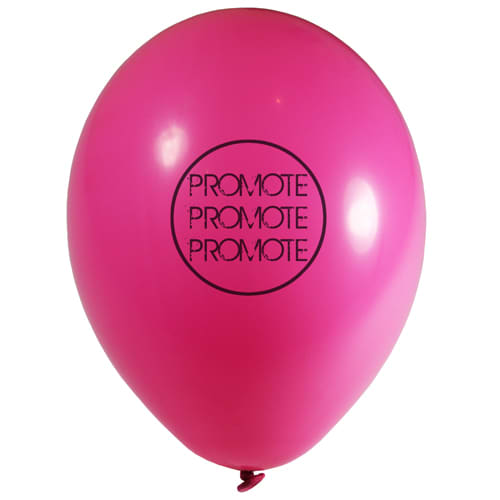 Pink Promotional Balloons