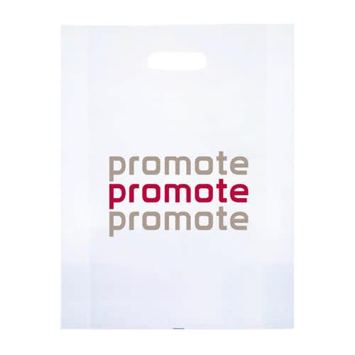 Polythene Carrier Bags in White