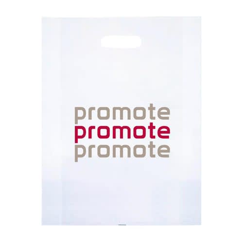 Polythene Carrier Bags in White