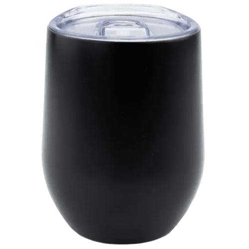 Reusable Branded Cup in Matt Black from Total Merchandise