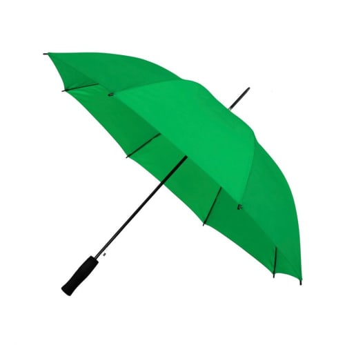 Logo-branded Budget Walker Umbrella in Green from Total Merchandise