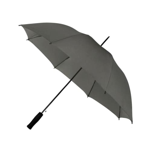 Custom printed Budget Walker Umbrella in Grey from Total Merchandise