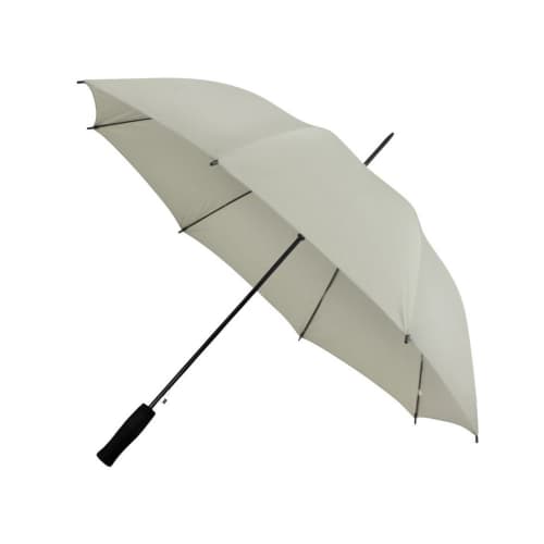 Custom branded Budget Walker Umbrella in Light Grey from Total Merchandise