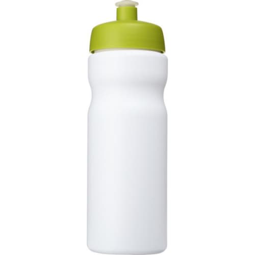 Promotional Water Bottles with White/Lime Combination