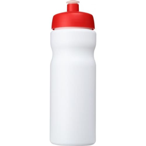 Branded Water Bottles with White/Red Combination