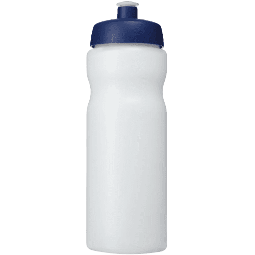 Branded Water Bottles with Transparent/Blue Combination