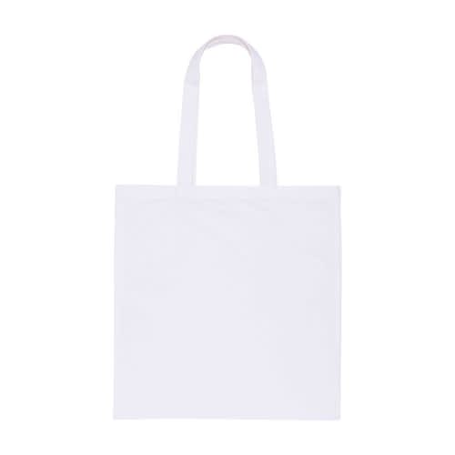 Custom printed 8oz White Canvas Tote Bag in white from Total Merchandise