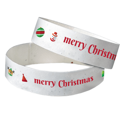 Eco Wildflower Seed Paper Wristbands