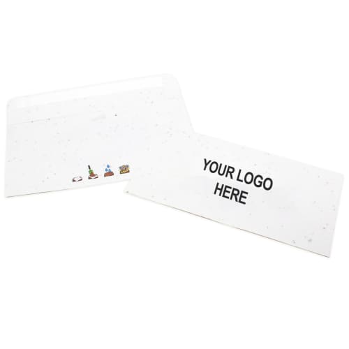Logo-Printed Eco Seed Paper Envelopes