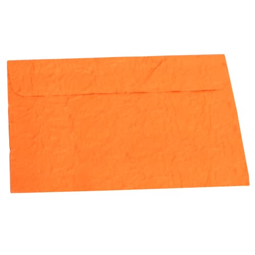 Eco Seed Paper Envelopes In Orange