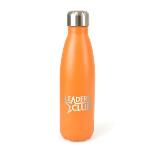 Custom Branded Ashford Pop Double Walled Metal Bottles in Amber from Total Merchandise