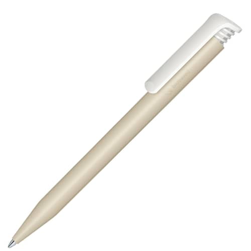 Promotional Super Hit Bio Ballpen in Warm Grey 3 with printed design by Total Merchandise