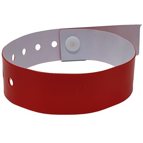 Printed Wristbands In Red