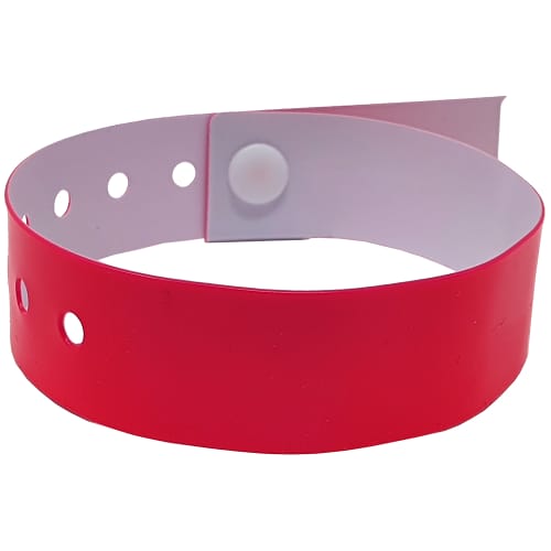 Promotional Wristbands In Neon Pink