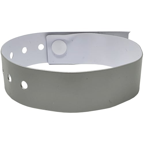 Printed Wristbands In Silver