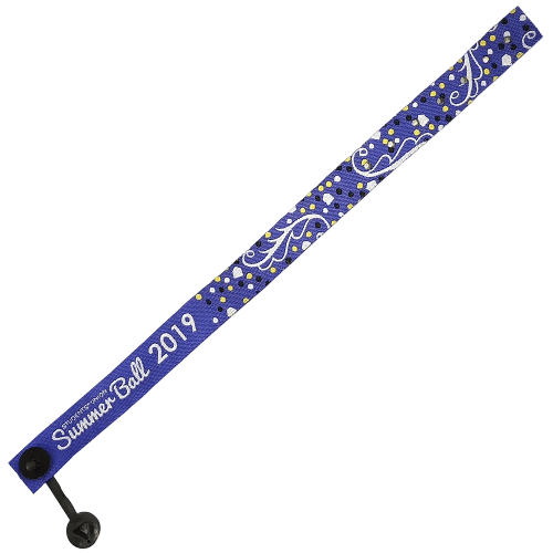 Branded full colour wristbands with non-removable