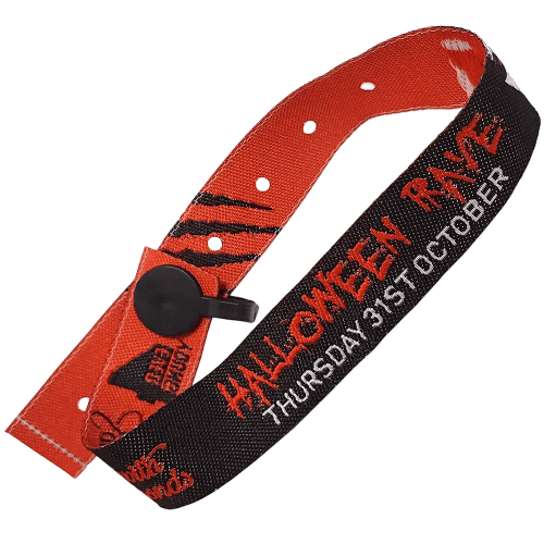 Branded Woven Wristbands for Corporate Events