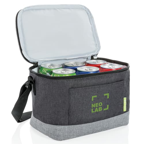 Branded cooler bag made from RPET