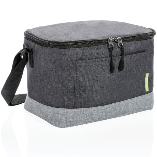 Printed cooler bag manufactured from recycled plastic