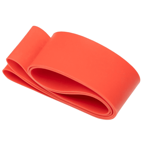 Personalisable Medium Resistance Exercise Bands in Red printed with your logo from Total Merchandise