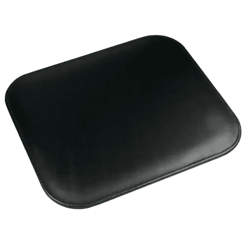 Leather Mouse Mats in Black