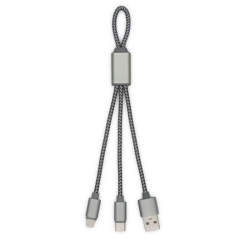 Trident USB Charging Cables in graphite