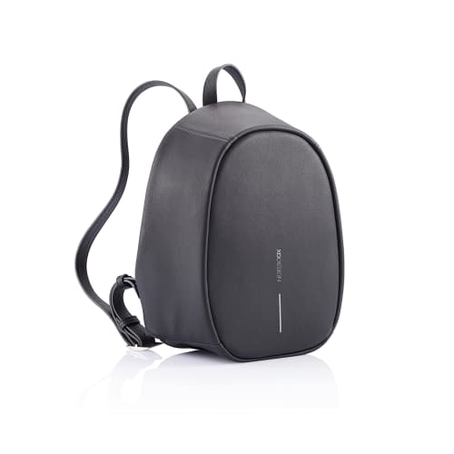 Bobby Elle Anti-Theft Branded Backpack In Black