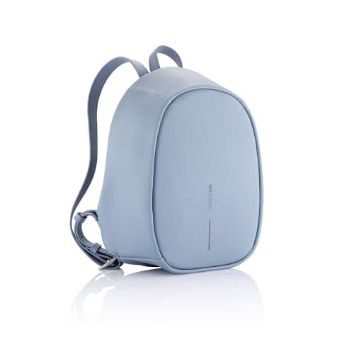 Bobby Elle Anti-Theft Branded Backpack In Light Blue