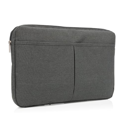 Polyester 15”Laptop Sleeve In Anthracite