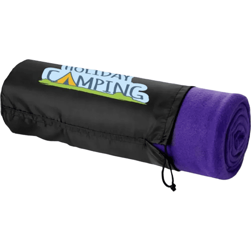Fleece Blanket with Pouch