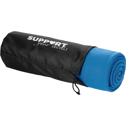 Fleece Blanket with Pouch