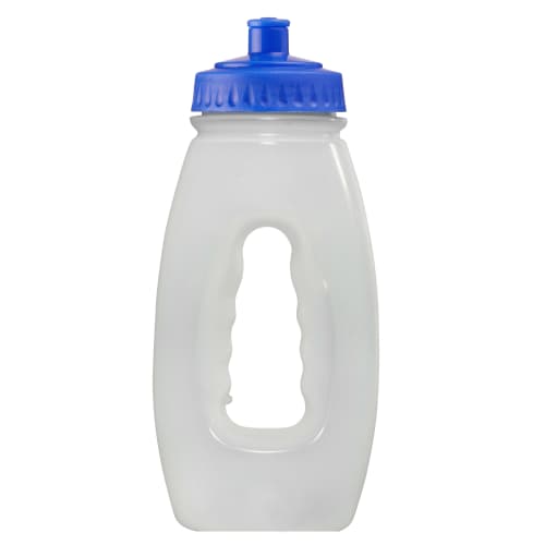 500ml Ace Jogger Sports Bottle in Translucent/Royal Blue