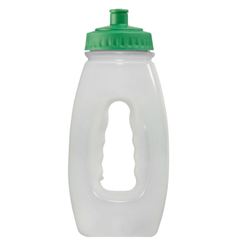 500ml Ace Jogger Sports Bottle in Translucent/Green