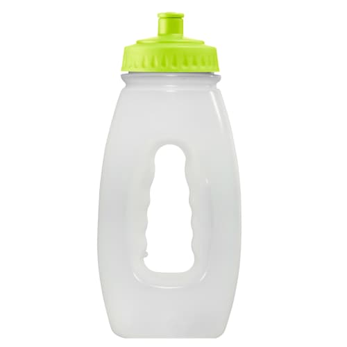 500ml Ace Jogger Sports Bottle in Translucent/Lime