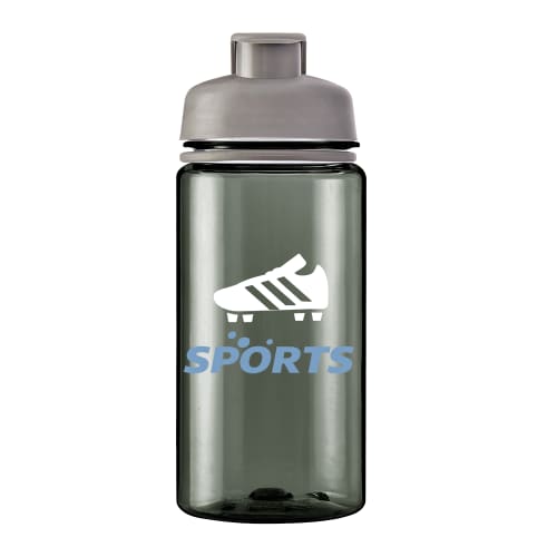500ml Aqua Active Sports Bottle in Smoke/Grey