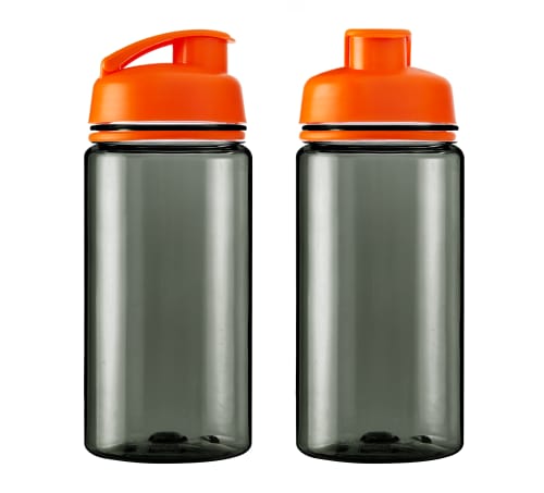 500ml Aqua Active Sports Bottle in Smoke/Amber