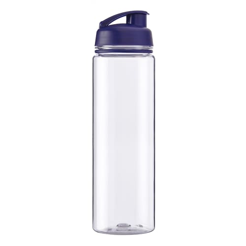 750ml AquaMax Active Sports Bottle in Translucent/Navy