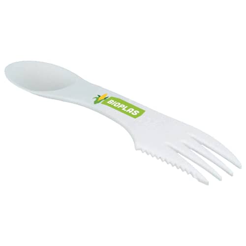 Eco sporks as promotional outdoor giveaways