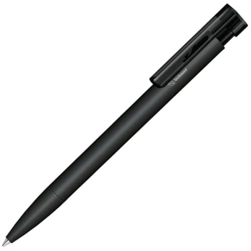 Promotional Liberty Bio Ballpens Made from Bioplastic in Black from Total Merchandise