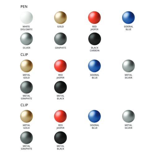 Component Colour Swatch for Branded Prodir QS01 Stone Ballpens from Total Merchandise