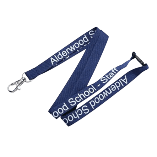 Promotional 20mm RPET Flat Polyester Lanyards