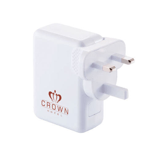 Promotional usb travel adaptors as practical business gifts
