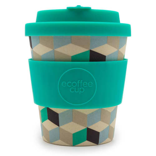 8oz Ecoffee Cup With Silicone Lid & Band