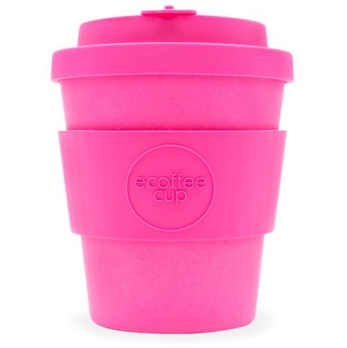 Branded Reusable Coffee Cups In Pinkd